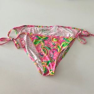 Lilly Pulitzer swim bottom! Pink flamingo print!